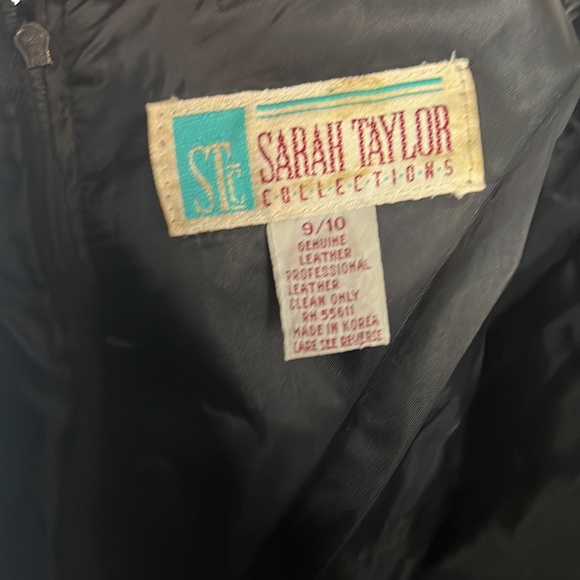 VTG Leather Skirt - Picture 5 of 5